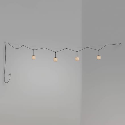 Bover Nans S/16/4L LED-buiten hanglamp, beige