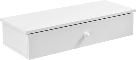 [en.casa] Wandplank met deur - wit