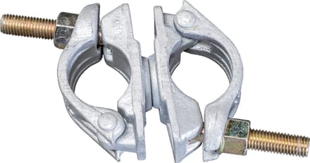 Draaikoppeling met boutmoer 48x48 mm