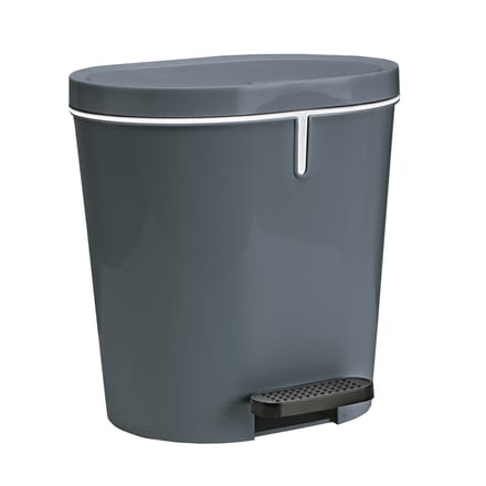 Sunware - Zamora pedaalemmer 8L antraciet - 28,5 x 23 x 28,5 cm