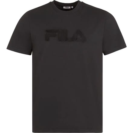 Embroidered Logo Tee Short Sleeve Crew Neck - Blue Shirts