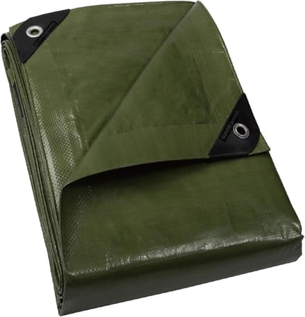 Omgoods - Tarpaulin 5x6 m - Waterdichte en Multifunctionele Polyester Zeil met Oogjes