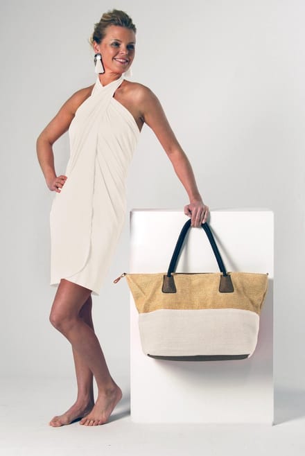 Donne del Sole - Pareo Pia - Off white - Omslagdoek