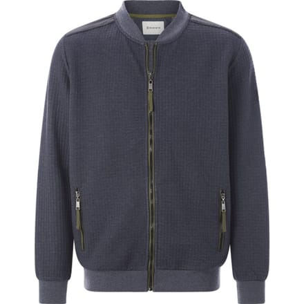 Babista herren Sweatvest - 56/58 - donkerblauw - Plus Size
