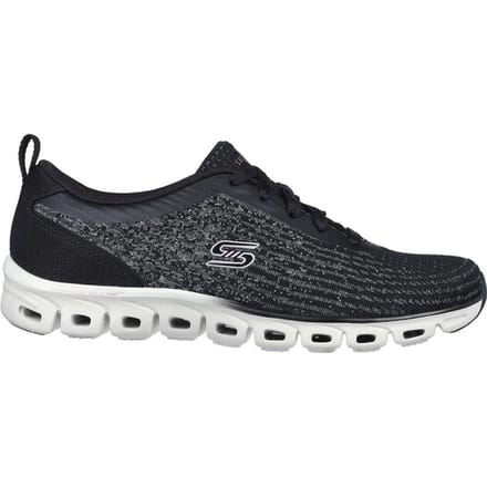 Skechers Dames/Dames Glide-Step Head Start Trainers (Zwart)