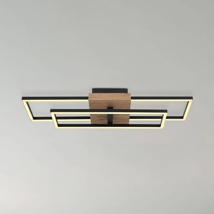 Globo LED plafondlamp Kendra lengte 60 cm