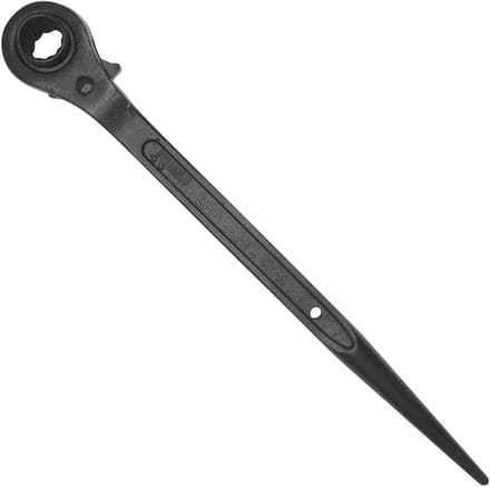 Snelontgrendelbare Podger Sleutels voor Steigers met Dubbele Steeksleutel 19mm x 24mm en Verstelbare Handgreep
