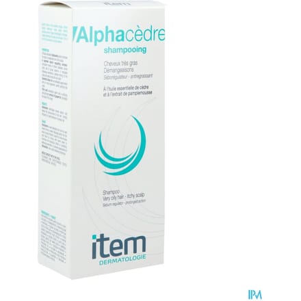 Alphacèdre Balancerende Shampoo Heel Vet Haar + Anti Seborroe 200 Ml