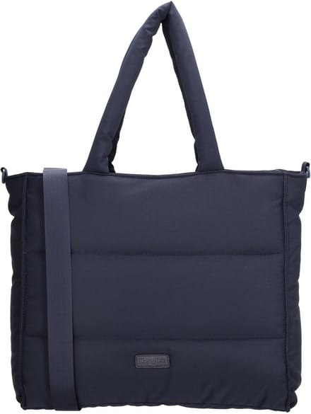 Beagles Calvia Shopper - Hand & Schoudertas - Soft Puffer - Dames Tas - Tote Bag - Dames Tas - Donker navy