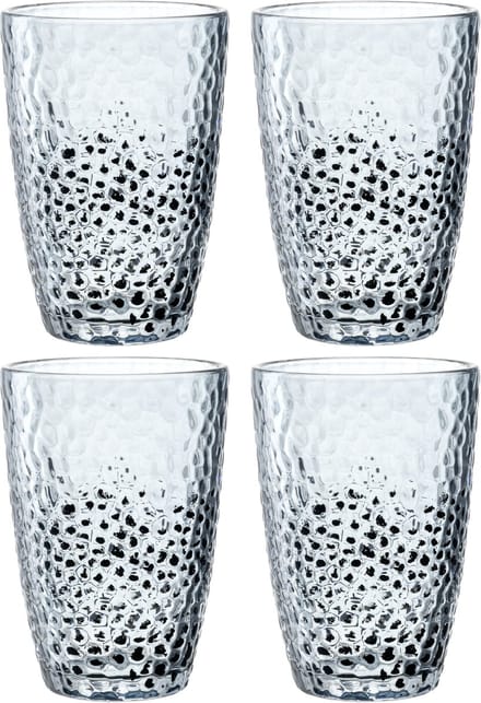 Leonardo MATERA Longdrinkglas 340ml blauw - set/4