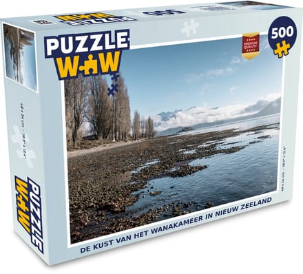 Puzzel Water - Steen - Meer - Legpuzzel - Puzzel 500 stukjes