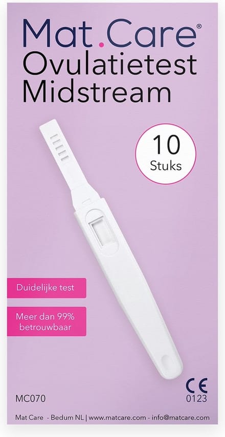 Mat Care Ovulatietest midstream 10 stuks