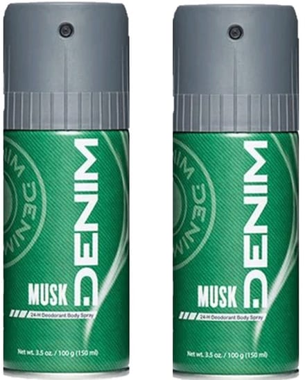 Denim Deo Spray – Musk - 2 x 150 ml