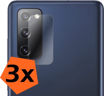 Camera Lens Protector - 3 Stuks - Geschikt voor Samsung Galaxy S20 FE - Camera Screenprotector - Gehard Glas - Beschermglas - Tempered Glass - Screen Protector