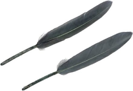 Hobbyveren - Knutselveren - Donkergrijs - 11-15cm - 20 Stuks