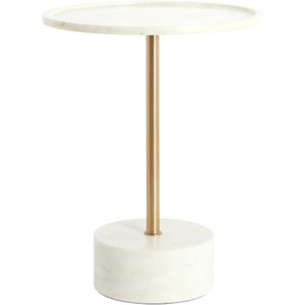 Light & Living - Bijzettafel CIVITA - Ø41x53 cm - Wit