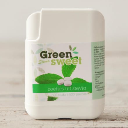Greensweet Stevia  Zoetjes 500 dispenser