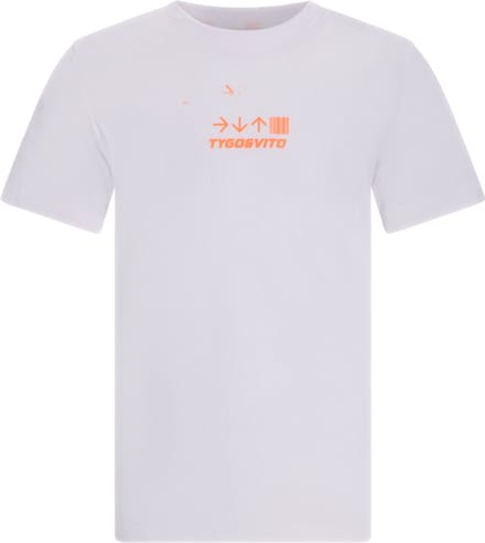 TYGO & vito jongens T-shirt wit maat 134/140