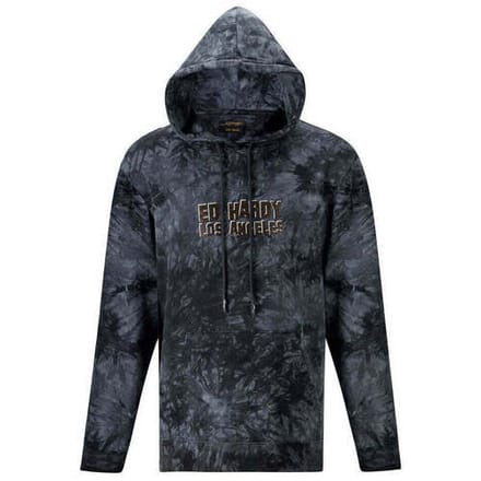 Capuchon sweaters Ed Hardy Los Tigres Hoody Black