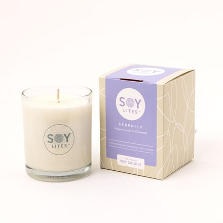 Soylites Soja Geurkaars 55 uur Serenity (1 stuk)