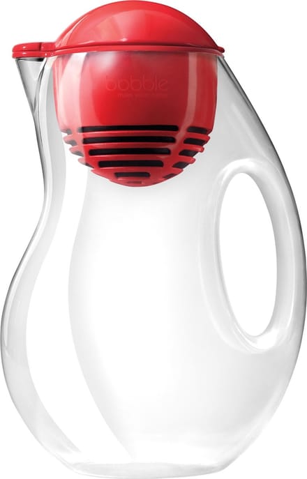 Bobble Kan met Filter - Rood