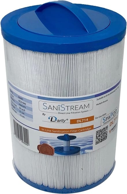 Darlly SaniStream Spa Filter DL714 / 60401 / 6CH-940