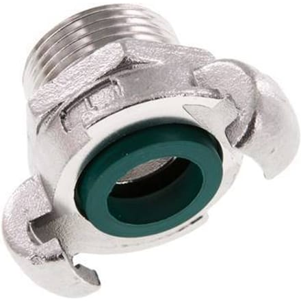 RVS DN 20 DIN 3489 compressor klauwkoppeling - CL42-20-M-SF-100