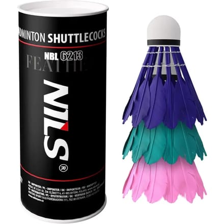 NILS NBL6213 - Trainingsshuttle - Multicolor - EVA-basis - 3 stuks