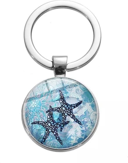 Akyol - Zeester sleutelhanger - Zee - Ster - Sleutelhanger - Water - Strand -