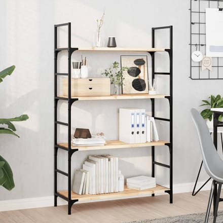 vidaXL - Wandschap - zwevend - 100x30x2 - cm - onbehandeld - massief - acaciahout