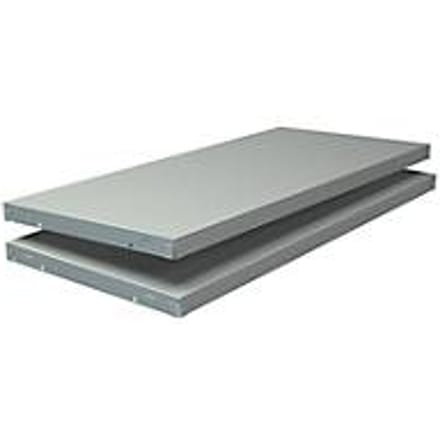 Legbord, voor legbordstelling, 800 x 350 mm, wit, 2 stuks