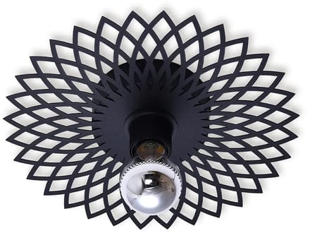 Plafondlamp Ombra Ø 30 cm zwart