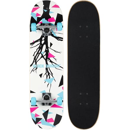 Black Dragon Skateboard - Street Natives - Wit/Blauw - 100KG
