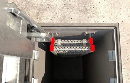 Doorsteekanker FWA 16X105