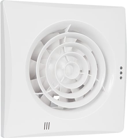 Badkamer-/ toiletventilator Silencio 100 T wit