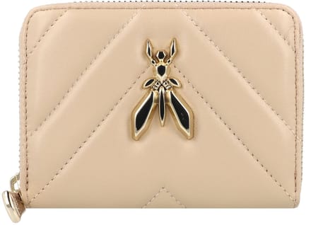 Patrizia Pepe Portemonnee Leder 12.5 cm - Dames - Horizontaal - ocean sand