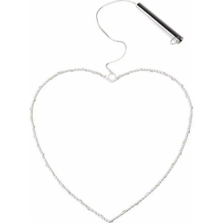 Metalen hart LED wanddecoratie voor kinderen Rex London