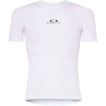 Oakley Apparel Endurance Base Layer Korte Mouw Wielertrui Wit 2XL Man
