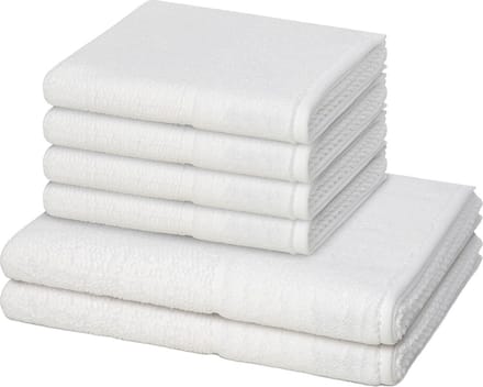 Möve for frottana Sonstiges 4 X handdoek 2 X douchehanddoek - in set 6 pack Pearl