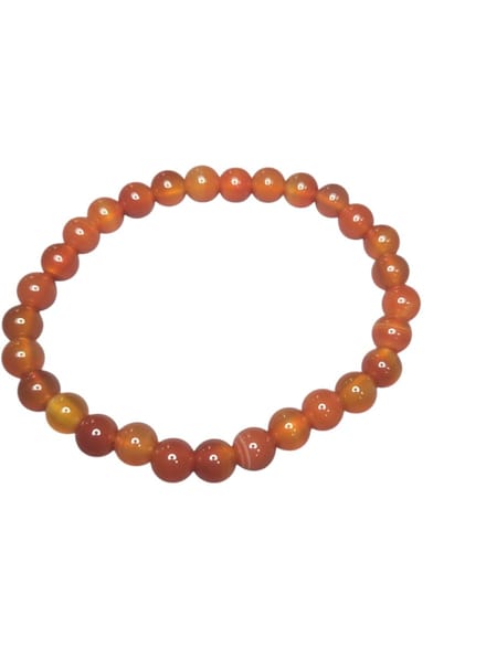 Carneool agaat armband.