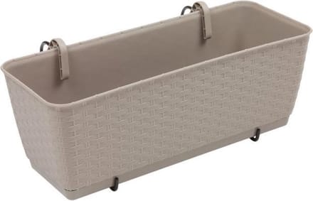 Bloempot Bloembak Ratolla PW 39x15x14cm TAUPE Prosperplast