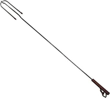 Master Grill&Party Serie - Chromen Worst Spies - 102cm - Houten Handgreep