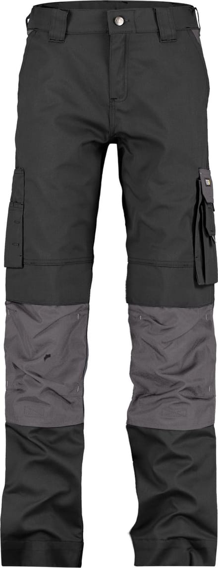 Tweekleurige werkbroek met kniezakken voor dames