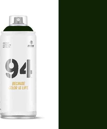 MTN94 Amazone Groene spuitverf - 400ml lage druk en matte afwerking