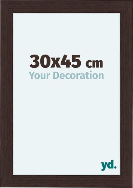 Your Decoration - Fotolijst 30x45 cm - MDF - Eiken Donker - Como
