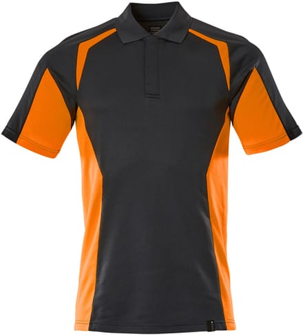 Mascot Accelerate Safe Poloshirt 22083-771 - donkermarine/hi-vis oranje - L