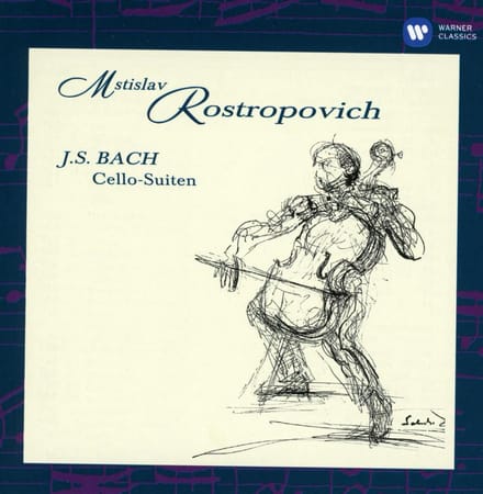 Bach: Cello Suites (2 Klassieke Muziek CD) Mstislav Rostropovic