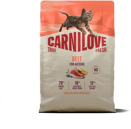 Carnilove True Fresh Cat Dry Beef for Kittens 2 kg