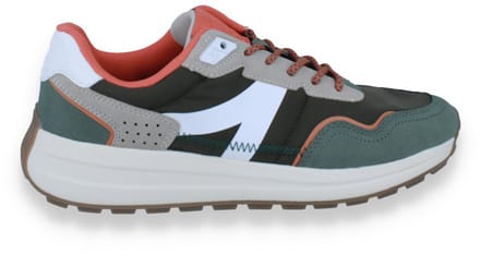 Sj Lifetyle Heren Sneaker | Kaki | Maat: 42