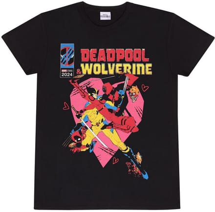 Deadpool 3 - Deadpool & Wolverine - True Love Heren T-shirt - zwart - L
